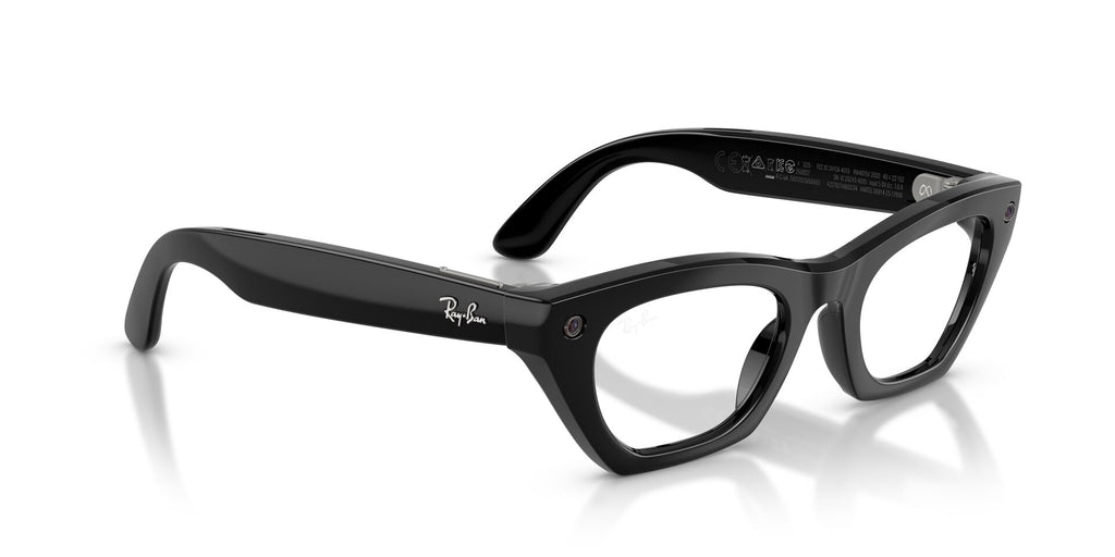 Ray-Ban Meta Gen 3 Zena Shiny Black Demo Lens | RW4015V 2000 - image 8