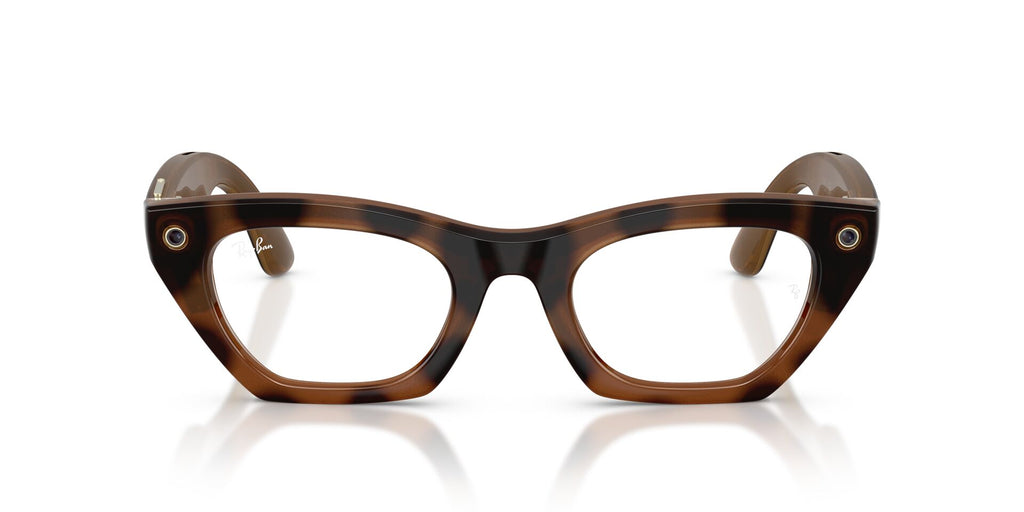 Ray-Ban Meta Gen 3 Zena Polished Havana Demo Lens | RW4015V 8528 - image 4