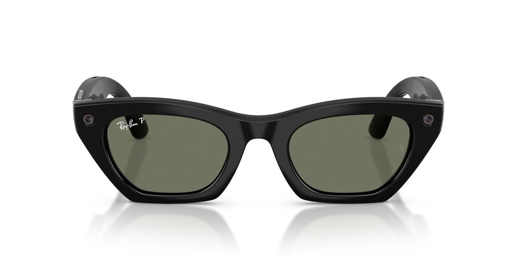 Ray-Ban Meta Gen 3 Zena Shiny Black Green Polarized | RW4015 601/9A - image 4