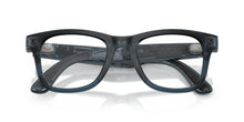 Load image into Gallery viewer, Ray-Ban Meta Gen 3 Wayfarer Matte Transparent Ocean Blue Demo Lens | RW4011V 8555 - image 7
