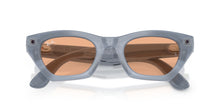 Load image into Gallery viewer, Ray-Ban Meta Gen 3 Zena Polished Milky Grey Lilac Clear/Copper | RW4015 691410 - image 7
