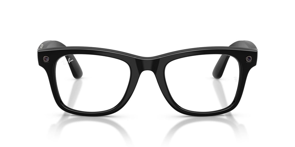 Ray-Ban Meta Gen 3 Wayfarer Shiny Black Clear/Grey | RW4011 601/1Z - image 5