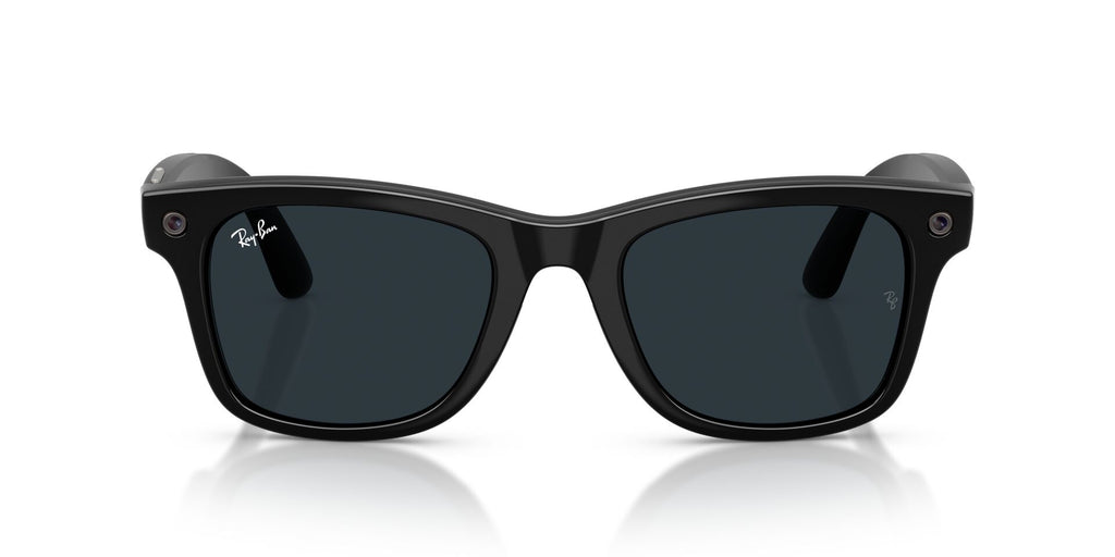 Ray-Ban Meta Gen 3 Wayfarer Shiny Black Clear/Grey | RW4011 601/1Z - image 6