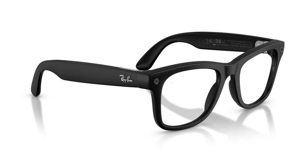 Ray-Ban Meta Gen 3 Wayfarer Matte Black Clear/Green | RW4011 601S1M - image 11