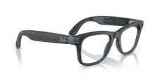 Load image into Gallery viewer, Ray-Ban Meta Gen 3 Wayfarer Matte Transparent Ocean Blue Demo Lens | RW4011V 8555 - image 8