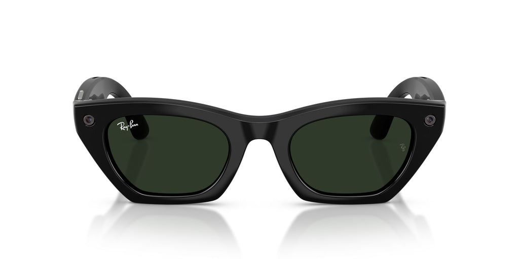 Ray-Ban Meta Gen 3 Zena Shiny Black Clear/Green | RW4015 601/1M - image 6