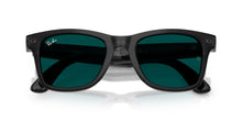 Load image into Gallery viewer, Ray-Ban Meta Gen 3 Wayfarer Polished Transparent Black Clear/Aquamarine | RW4011 690680 - image 7