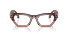 Load image into Gallery viewer, Ray-Ban Meta Gen 3 Zena Polished Milky Pink Blush Clear/Grey | RW4015 69161Z - image 5
