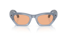 Load image into Gallery viewer, Ray-Ban Meta Gen 3 Zena Polished Milky Grey Lilac Clear/Copper | RW4015 691410 - image 6