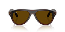 Load image into Gallery viewer, Ray-Ban Meta Gen 3 Aviator Polished Transparent Umber Clear/Jade | RW4016 6912JD - image 6