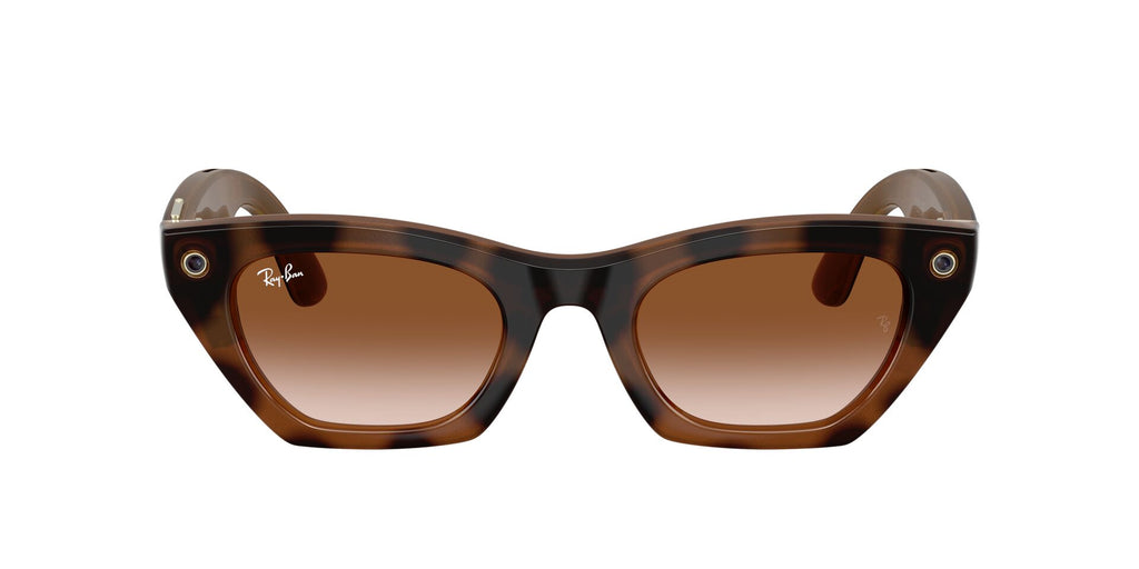 Ray-Ban Meta Gen 3 Zena Polished Havana Gradient Brown | RW4015 690513 - image 1