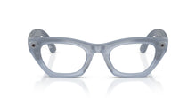 Load image into Gallery viewer, Ray-Ban Meta Gen 3 Zena Polished Milky Grey Lilac Demo Lens | RW4015V 8552 - image 4
