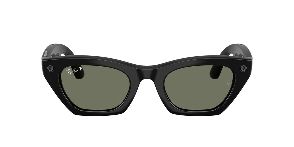 Ray-Ban Meta Gen 3 Zena Shiny Black Green Polarized | RW4015 601/9A - image 1
