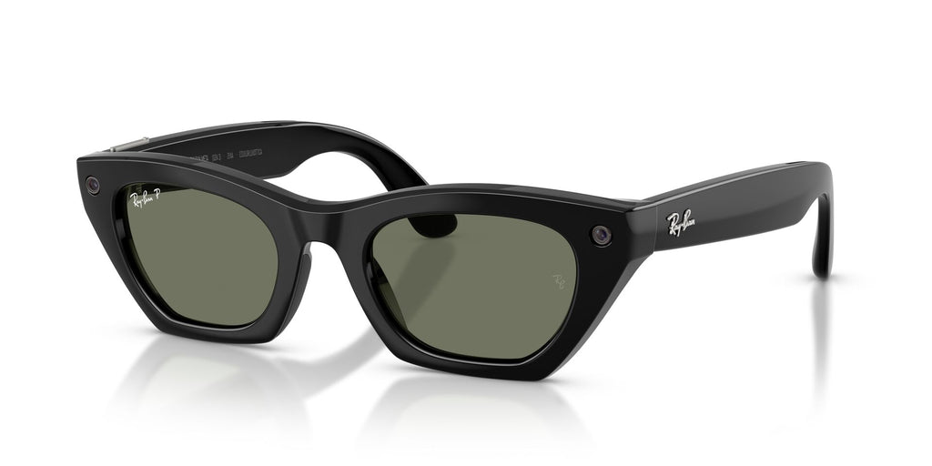 Ray-Ban Meta Gen 3 Zena Shiny Black Green Polarized | RW4015 601/9A - image 2