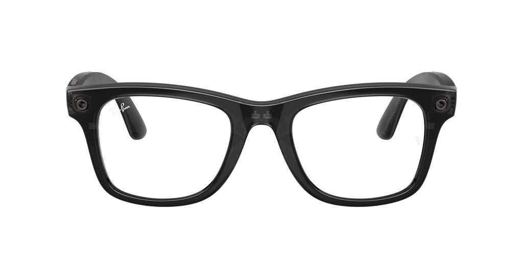 Ray-Ban Meta Gen 3 Wayfarer Polished Transparent Black Demo Lens | RW4011V 8526 - image 1