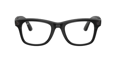Ray-Ban Meta Gen 3 Wayfarer Polished Transparent Black Demo Lens | RW4011V 8526 - image 1