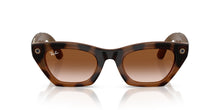 Load image into Gallery viewer, Ray-Ban Meta Gen 3 Zena Polished Havana Gradient Brown | RW4015 690513 - image 4
