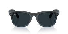 Load image into Gallery viewer, Ray-Ban Meta Gen 3 Wayfarer Matte Transparent Ocean Blue Clear/Grey | RW4011 69211Z - image 6