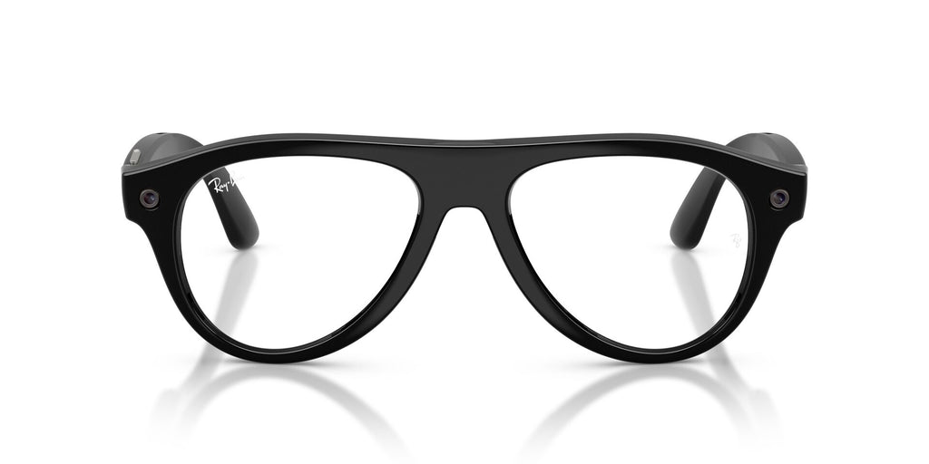 Ray-Ban Meta Gen 3 Aviator Shiny Black Clear/Green | RW4016 601/1M - image 5