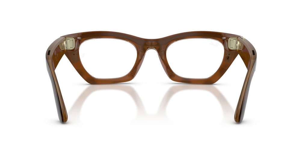 Ray-Ban Meta Gen 3 Zena Polished Havana Demo Lens | RW4015V 8528 - image 6