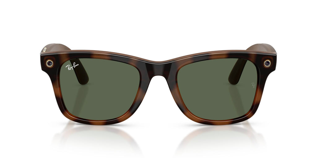 Ray-Ban Meta Gen 3 Wayfarer Polished Havana G-15 Green | RW4011 690571 - image 4