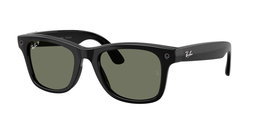 Ray-Ban Meta Gen 3 Wayfarer Polished Black Green Polarized | RW4011 601/9A - image 3
