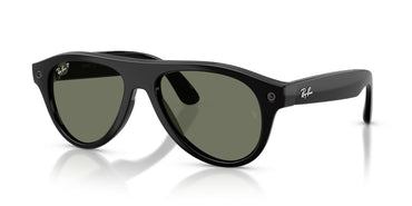 Ray-Ban Meta Gen 3 Aviator Shiny Black Green Polarized | RW4016 601/9A - image 2