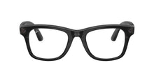 Load image into Gallery viewer, Ray-Ban Meta Gen 3 Wayfarer Polished Transparent Black Clear/Aquamarine | RW4011 690680 - image 1