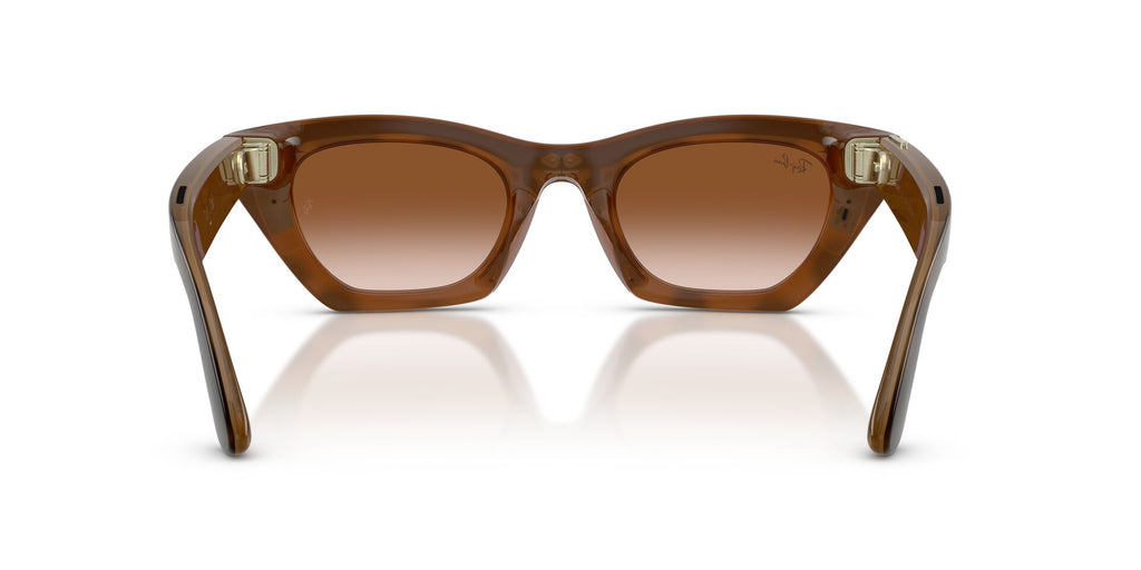 Ray-Ban Meta Gen 3 Zena Polished Havana Gradient Brown | RW4015 690513 - image 6