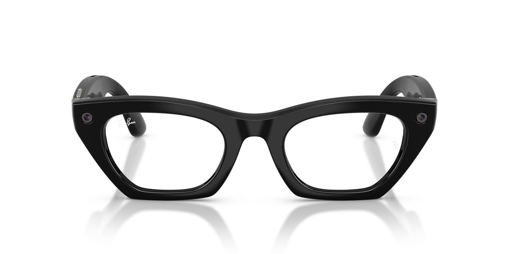 Ray-Ban Meta Gen 3 Zena Shiny Black Demo Lens | RW4015V 2000 - image 4