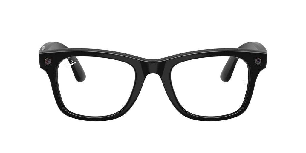 Ray-Ban Meta Gen 3 Wayfarer Shiny Black Clear/Grey | RW4011 601/1Z - image 1