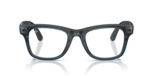 Load image into Gallery viewer, Ray-Ban Meta Gen 3 Wayfarer Matte Transparent Ocean Blue Demo Lens | RW4011V 8555 - image 4