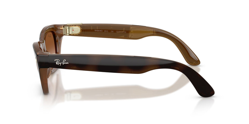 Ray-Ban Meta Gen 3 Zena Polished Havana Gradient Brown | RW4015 690513 - image 5