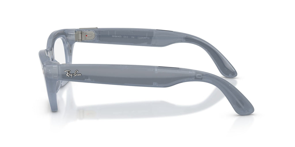 Ray-Ban Meta Gen 3 Zena Polished Milky Grey Lilac Demo Lens | RW4015V 8552 - image 5