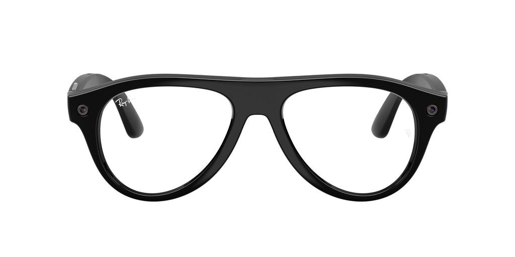 Ray-Ban Meta Gen 3 Aviator Shiny Black Clear/Green | RW4016 601/1M - image 1
